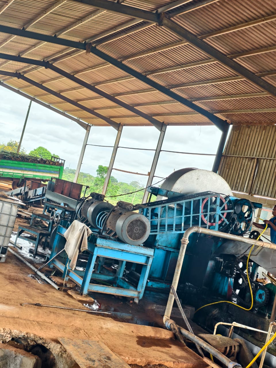 Sisal decortication machinery in Tanga Tanzania